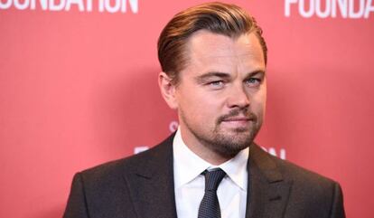 Leonardo Dicaprio en la gala de la Fundación del Sindicato de Actores de la Pantalla.