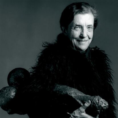 Retrato de Louise Bourgeois, 1982.