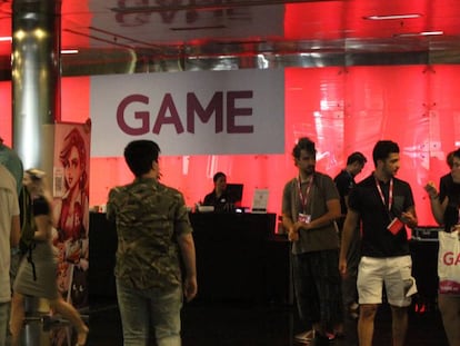 Assistents a l'edició de Gamelab del 2019.