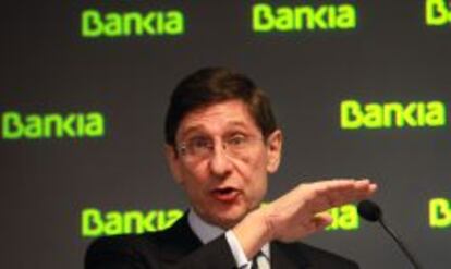 José Ignacio Goirigolzarri, presidente de Bankia