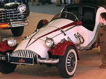 Un antiguo coche Seat 600 E transformado