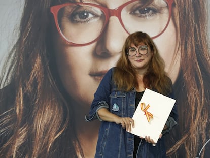 Isabel Coixet, con el Premio Nacional de Cine.