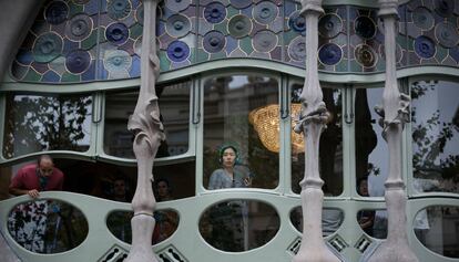 La Casa Batlló, un dels llocs més visitats pels turistes a Barcelona.