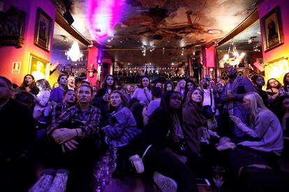 Democrats Abroad celebró anoche una fiesta en Madrid para que todos los demócratas pudieran seguir en directo los resultados de las elecciones estadounidenses.