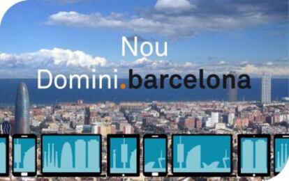 Imatge promocional del .barcelona.