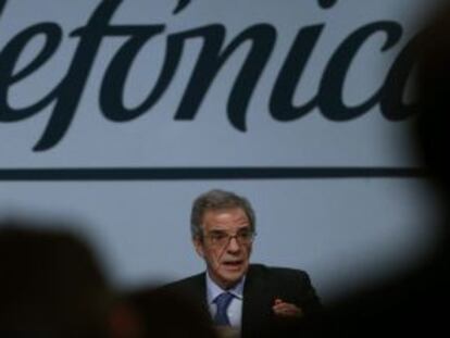 El presidente de Telefónica, César Alierta. EFE/Archivo