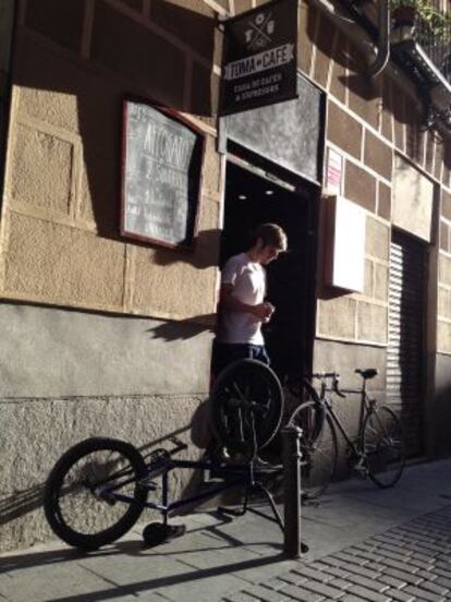 Tomá Café, en el barrio madrileño de Malasaña.