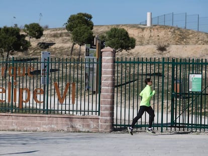 El parque Felipe VI, que ahora se llamará Parque Forestal de Valdebas.