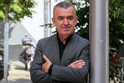 El escritor Lorenzo Silva en Madrid en 2023.