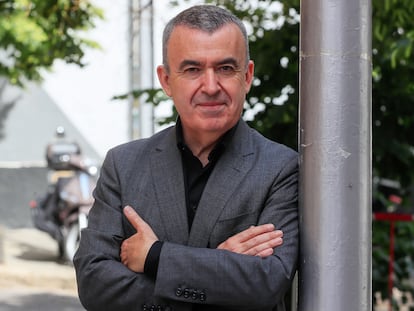 El escritor Lorenzo Silva en Madrid en 2023.