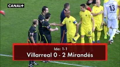 Villarreal 0 - Mirandés 2