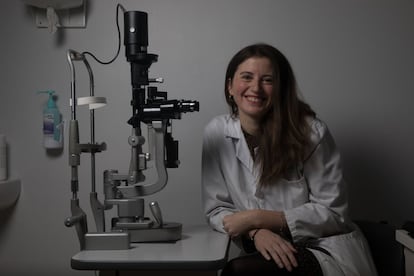 La doctora Susana Nogal dirige el CESUR (Centro de Servicio Unidad de Referencia) de oftamología pediátrica del hospital.