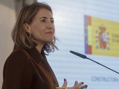 La ministra de Transportes, Raquel Sánchez.