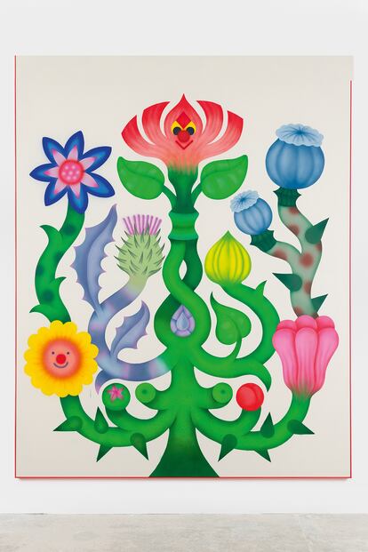 ‘Family Tree 1’, 2023, una de sus nuevas obras.