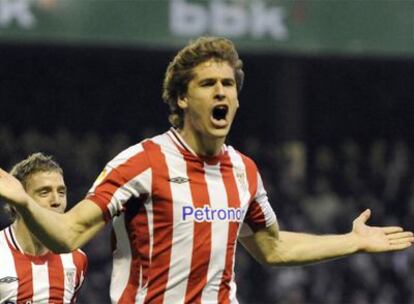 Llorente fue el gran protagonista del partido en San Mamés.