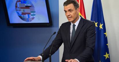 El presidente del Gobierno, Pedro S&aacute;nchez.