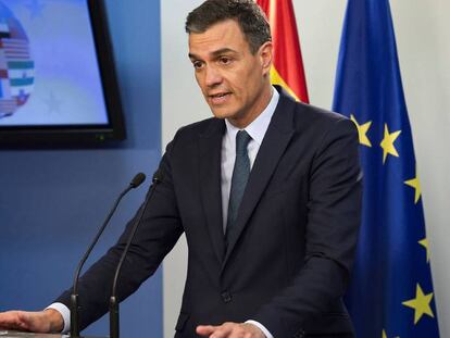 El presidente del Gobierno, Pedro S&aacute;nchez.