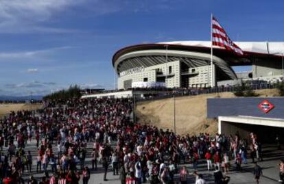 Inauguración del Wanda Metropolitano en Madrid.
