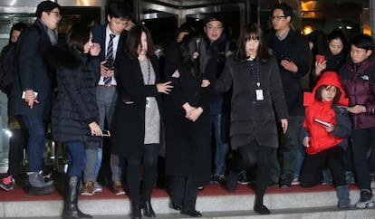 Cho Hyun-ah, filha mais velha do presidente da Korean Air, Cho Yang-ho, e ex-vice-presidente da companhia aérea.