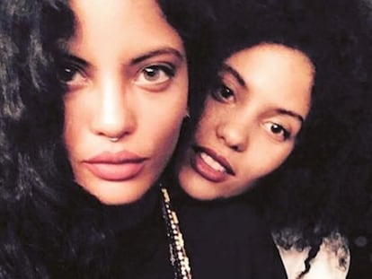 Las hermanas, en una foto de su Instagram.