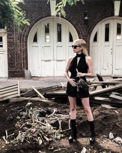 Madison Montgomery, la bruja fashionista que interpreta Emma Roberts
en 'American Horror Story: Apocalypse'.