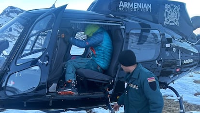 Un turista ha desaparecido este martes a causa de un alud registrado en la montaña más alta de Armenia.