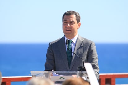 El presidente de la Junta Juanma Moreno.