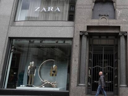 Una tienda de Zara en Madrid.