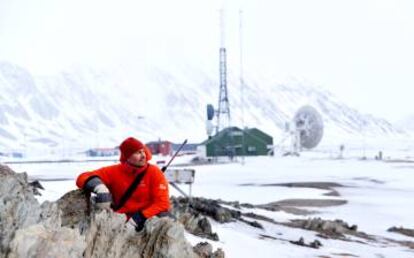 El hotel Isfjord Radio, en el extremo norte de Noruega.