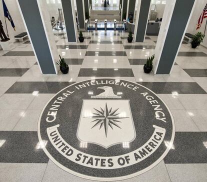 La entrada de la CIA.