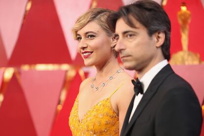 Greta Gerwig y Noah Baumbach han sido padres este año de su primer hijo juntos.