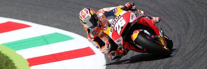 Pedrosa, en el Gran Premio de Italia.