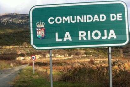 Zona en la que se produce el cambio de territorio entre Álava y La Rioja y que provoca ahora una nueva polémica entre comunidades.