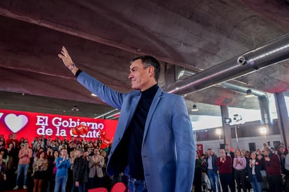 El secretario general del PSOE y presidente del Gobierno, Pedro Sánchez.