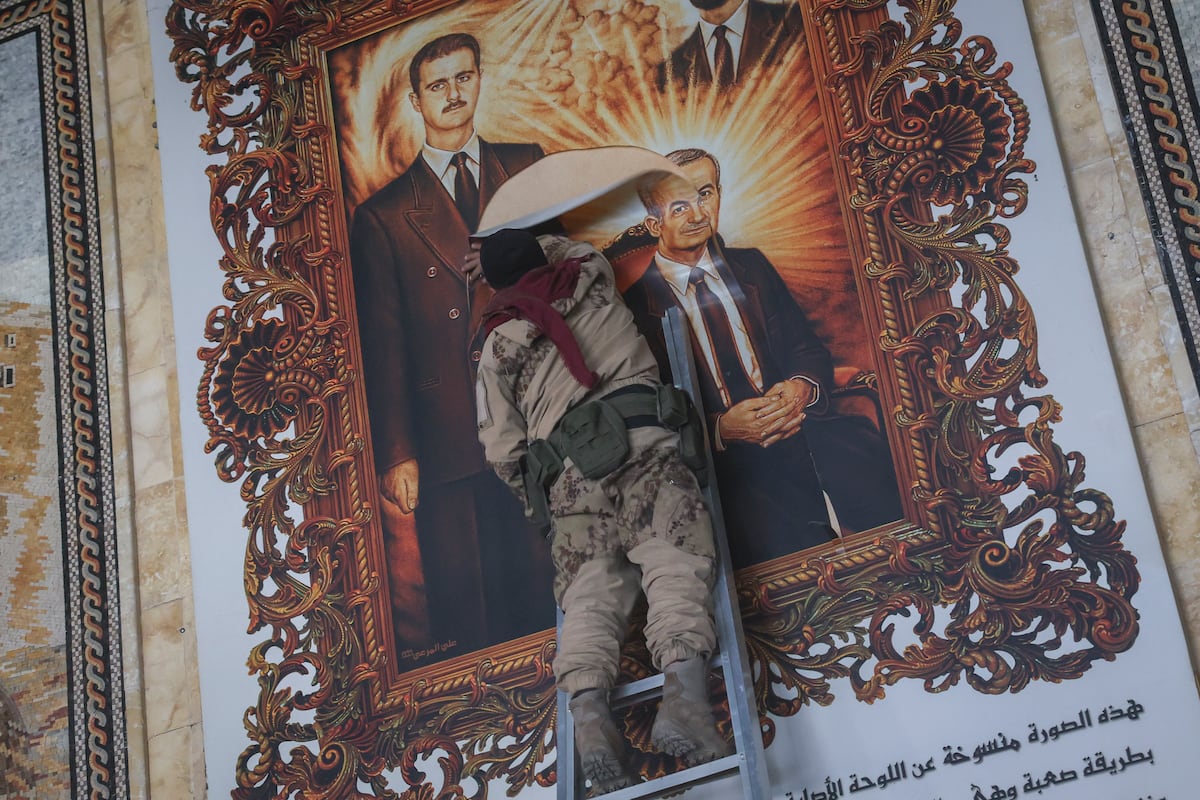 The Syrian regime was a paper tiger: victorious, on the outside; fragile, inside