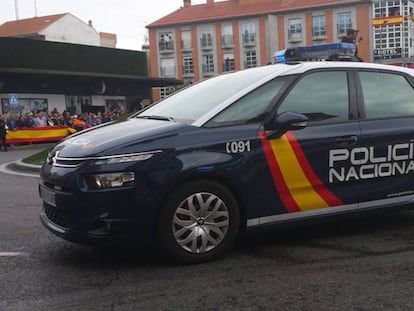 Un coche patrulla de la Policía Nacional en una imagen de archivo.