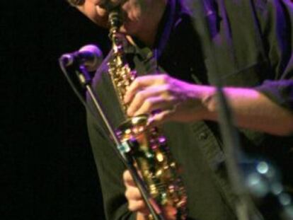 El saxofonista Andreas Prittwitz.