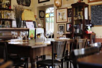 Osteria della Villetta, en Brescia, Italia, a una hora de Milán.