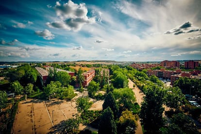 Vista panorámica de Rivas Vaciamadrid, al sureste de la región.