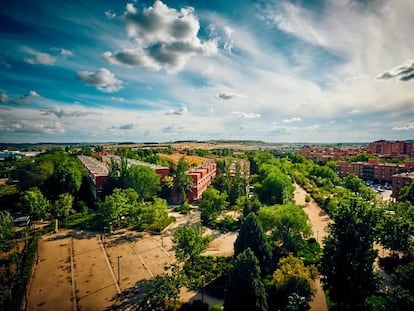 Vista panor&aacute;mica de Rivas Vaciamadrid, al sureste de la regi&oacute;n. 