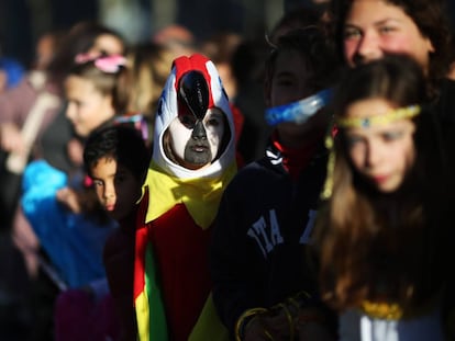 Desfile de carnaval. 