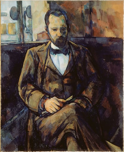 Ambroise Vollard, retratado por Paul Cézanne.