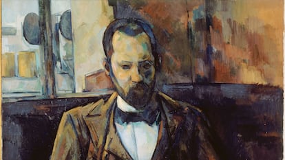 Ambroise Vollard, retratado por Paul Cézanne.