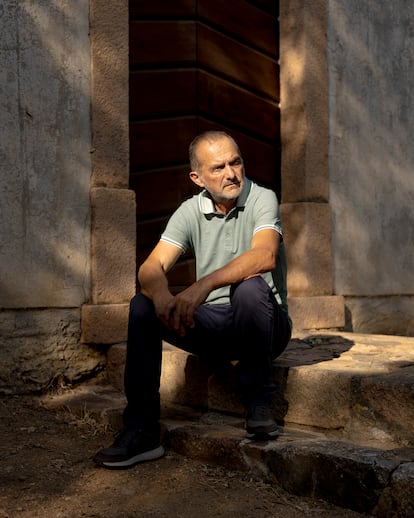 Jean-Toussaint Plasenzotti, retratado en Cargèse.