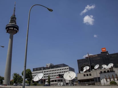 Edificio de Torrespaña, sede de RTVE.