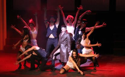 Imagen del número de 'Cabaret'.
