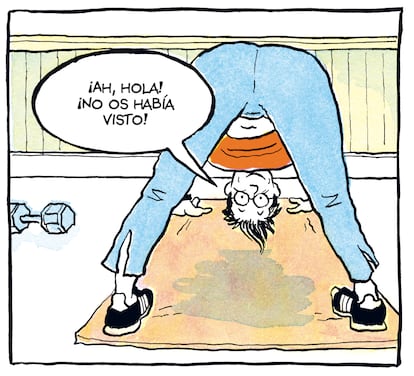 Ilustración de 'El secreto de la fuerza sobrehumana', de Alison Bechdel (Reservoir Books, 2021).