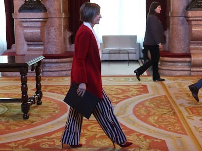 Carme Forcadell, aquest dijous al Parlament.