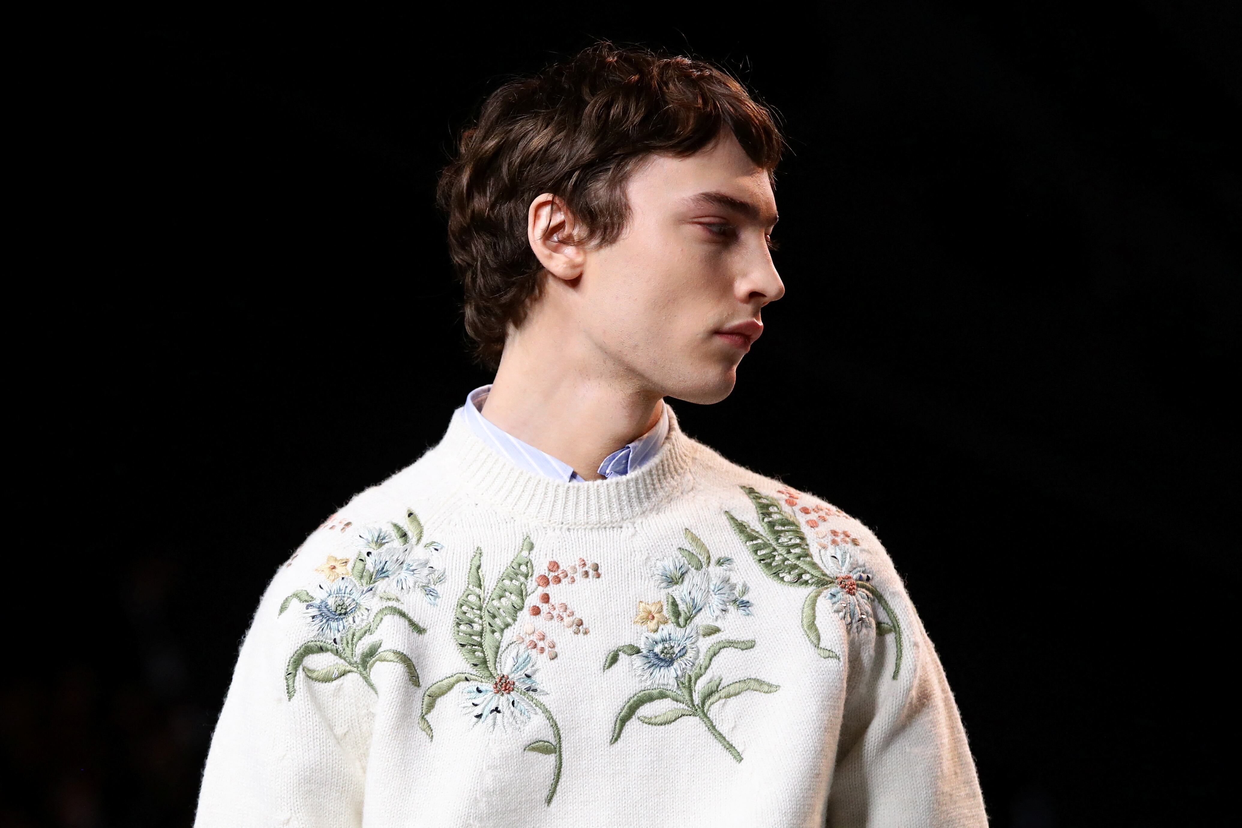 Desfile de Dior Homme, dedicado a André Leon Talley.