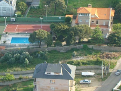 Chalé de Marcial Dorado en A Illa de Arousa.